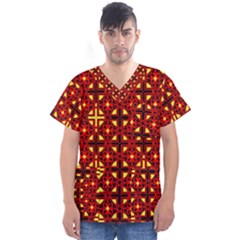 H 1 Men s V-neck Scrub Top