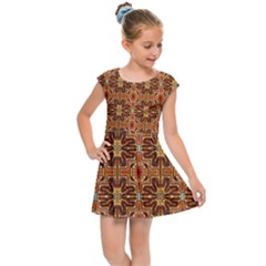 H 3 Kids  Cap Sleeve Dress by ArtworkByPatrick