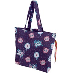 Fairy Type Drawstring Tote Bag by Mezalola