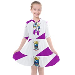 Flag Of Cabo De Hornos Kids  All Frills Chiffon Dress by abbeyz71