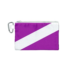 Flag Of Puerto Williams Canvas Cosmetic Bag (small) by abbeyz71