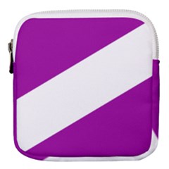 Flag Of Puerto Williams Mini Square Pouch by abbeyz71