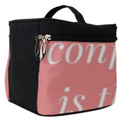 Self Confidence  Make Up Travel Bag (small) by Abigailbarryart