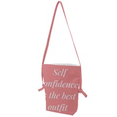 Self Confidence  Folding Shoulder Bag