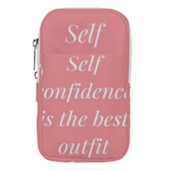 Self Confidence  Waist Pouch (large) by Abigailbarryart