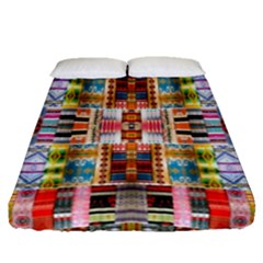 I 2 Fitted Sheet (queen Size) by ArtworkByPatrick