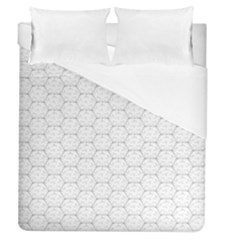 Hexagon Geometric Shape Duvet Cover (queen Size) by Bajindul