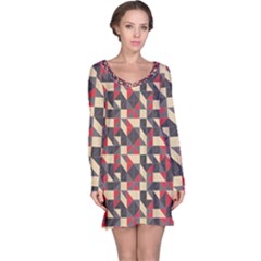 Pattern Textiles Long Sleeve Nightdress