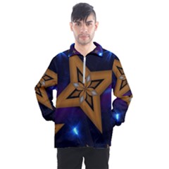 Star Background Men s Half Zip Pullover by HermanTelo