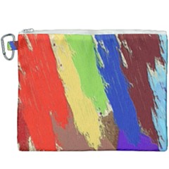 Abstract Painting Canvas Cosmetic Bag (xxxl) by Alisyart