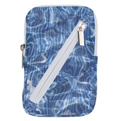 Abstract Blue Diving Fresh Belt Pouch Bag (small) by HermanTelo