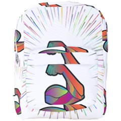 Strength Strong Arm Muscles Full Print Backpack by HermanTelo