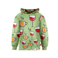 Cups And Mugs Kids  Pullover Hoodie