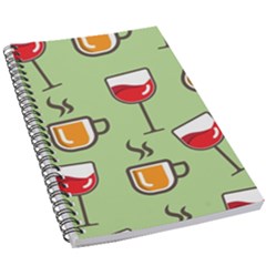 Cups And Mugs 5 5  X 8 5  Notebook
