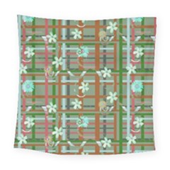 Textile Fabric Square Tapestry (large) by HermanTelo