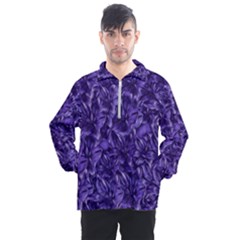 Pattern Color Ornament Men s Half Zip Pullover by HermanTelo