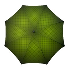 Hexagon Background Line Golf Umbrellas by HermanTelo