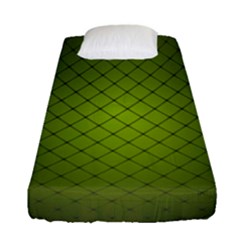 Hexagon Background Line Fitted Sheet (single Size)