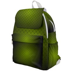 Hexagon Background Line Top Flap Backpack