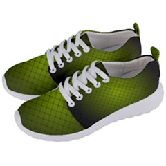 Hexagon Background Line Men s Lightweight Sports Shoes