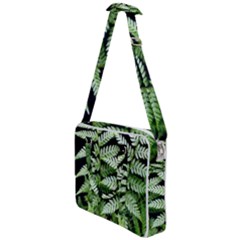 Fern Plant Leaf Green Botany Cross Body Office Bag by Pakrebo