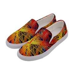 Board Circuits Control Center Trace Women s Canvas Slip Ons by Pakrebo