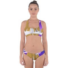 Europa Positive Thinking Mountain Cross Back Hipster Bikini Set by Pakrebo