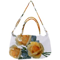 Roses Yellow Flowers Fragrant Removal Strap Handbag by Pakrebo