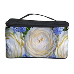 Roses Flowers Plumbago Arrangement Cosmetic Storage