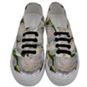 Flowers Roses White Fragrant Men s Classic Low Top Sneakers View1