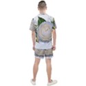 Flowers Roses White Fragrant Men s Mesh Tee and Shorts Set View2