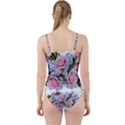 Roses Plumbago Flowers Fragrant Cut Out Top Tankini Set View2