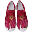 Flowers Red Peony Arrangement Men s Slip On Sneakers View1