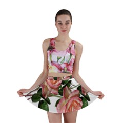 Roses Flowers Perfume Garden Mini Skirt by Pakrebo
