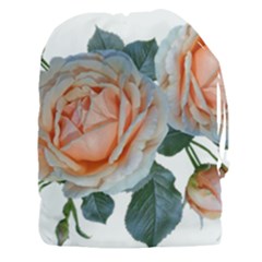 Roses Flowers Buds Ragrance Drawstring Pouch (xxxl) by Pakrebo