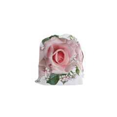 Roses Flowers Wax Flowers Drawstring Pouch (xs) by Pakrebo