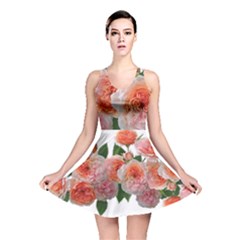 Roses Flowers Arrangement Perfume Reversible Skater Dress by Pakrebo