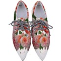 Roses Flowers Arrangement Perfume Women s Pointed Oxford Shoes View1