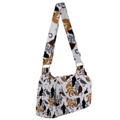 Gray Brown Black Neutral Leaves Multipack Bag by bloomingvinedesign
