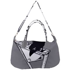 Gallows Raven Chopped Removal Strap Handbag by Bajindul