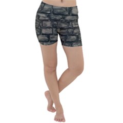 Stone Patch Sidewalk Lightweight Velour Yoga Shorts by HermanTelo