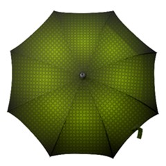 Hexagon Background Circle Hook Handle Umbrellas (large) by HermanTelo