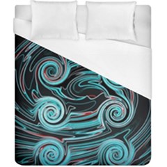 Background Neon Abstract Duvet Cover (california King Size) by HermanTelo