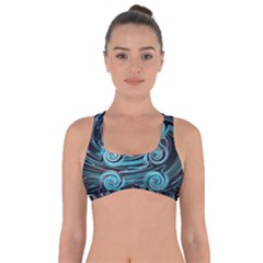 Background Neon Abstract Got No Strings Sports Bra