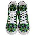 Flowers Pattern Background Women s Hi-Top Skate Sneakers View1