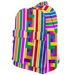 Rainbow Geometric Spectrum Classic Backpack by Mariart