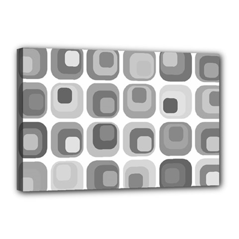 Zappwaits   Retro Canvas 18  X 12  (stretched) by zappwaits