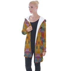 J 4 Longline Hooded Cardigan by ArtworkByPatrick