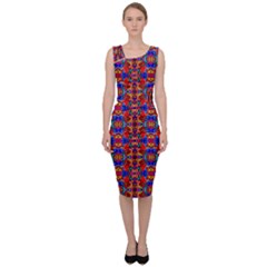 J 9 Sleeveless Pencil Dress by ArtworkByPatrick