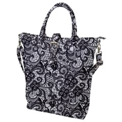 Encaje Buckle Top Tote Bag by Sobalvarro